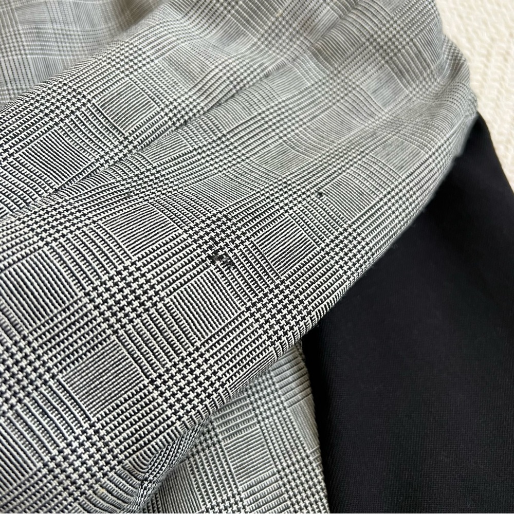 Pendleton Wool Houndstooth Plaid Slimming Sheath … - image 4